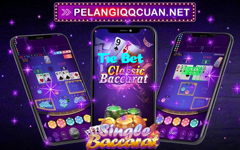 available types of Tie Bet bet including pre-match live express and system bets