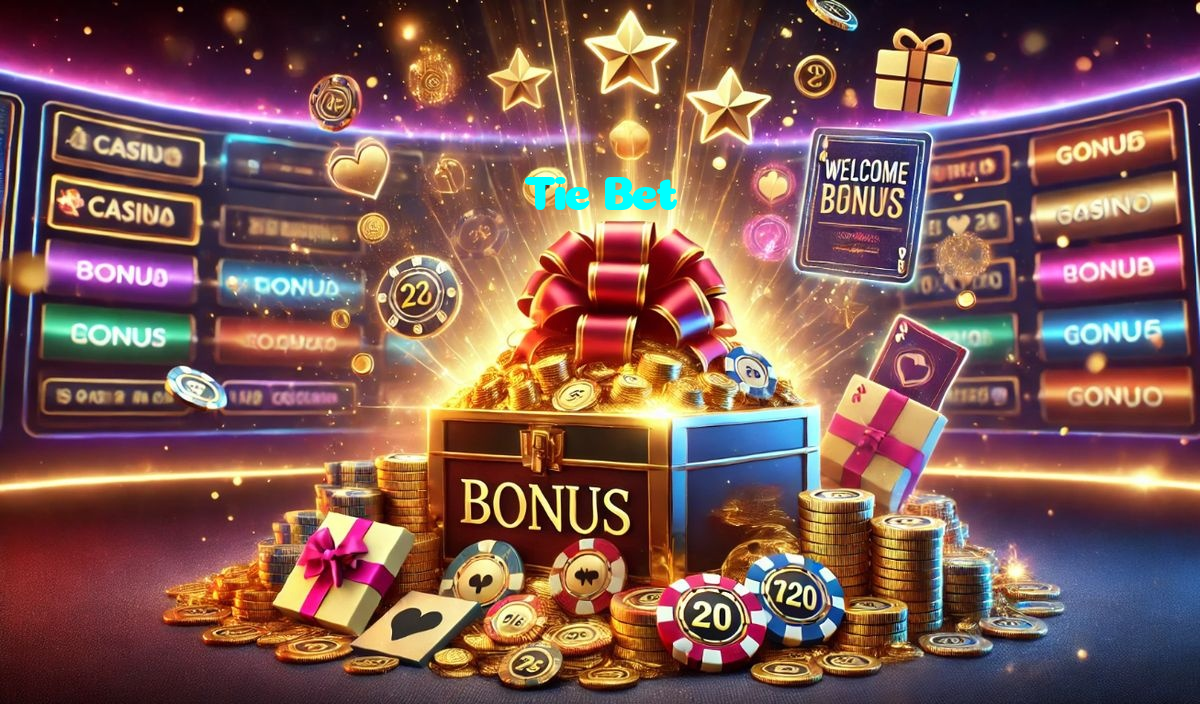 available types of Tie Bet bet including pre-match live express and system bets